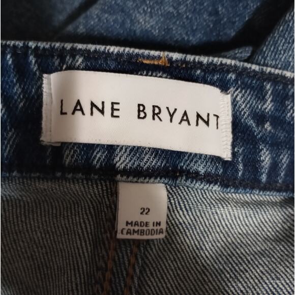 Lane Bryant Shorts Ladies 22 Bermuda‎ Mid Rise Magic Waist - Picture 3 of 5